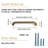 5" Center Bar/Handle Pull Multipack-95024578