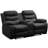 71" Manual Recliner Loveseat with Storage & Cup Holders-498816290