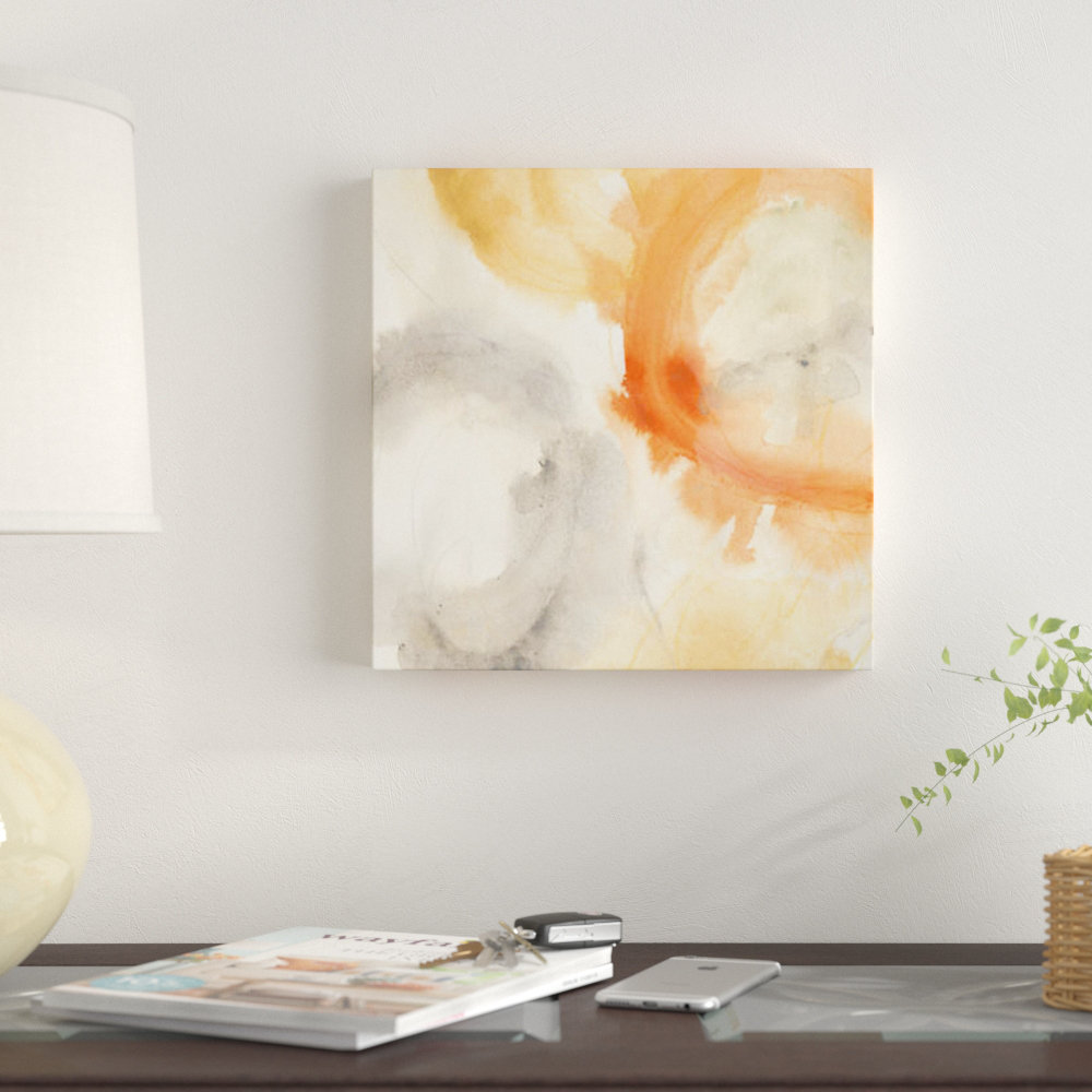 East Urban Home 'Implicit II' Print on Canvas | Wayfair