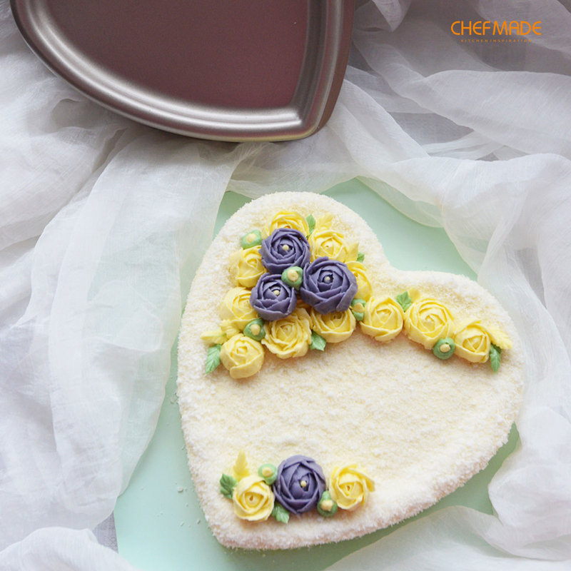 Chefmade 8 Inch Heart-shaped Cake Pan