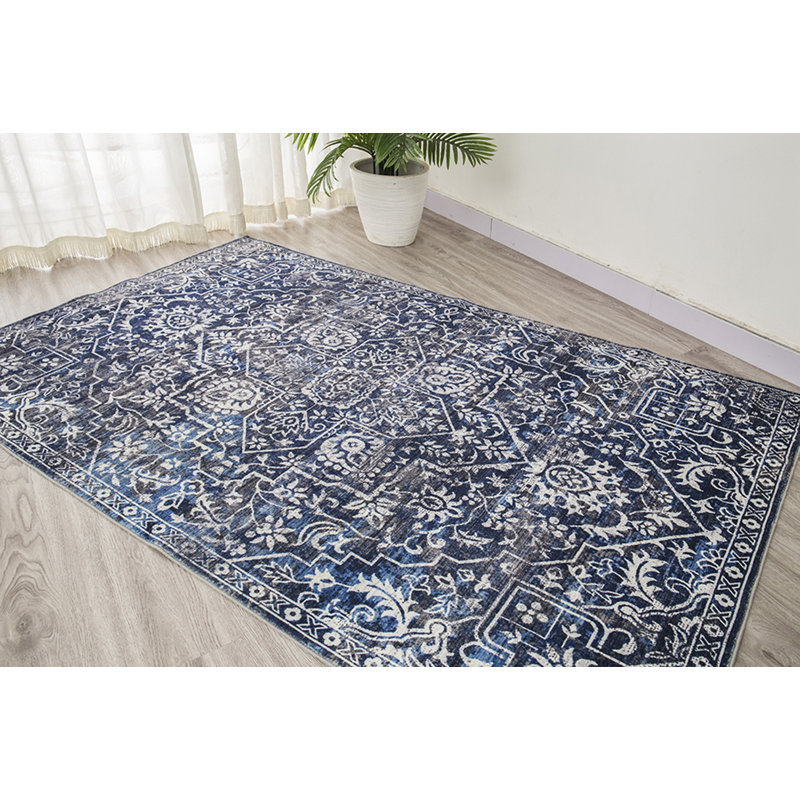 Tapis rectangulaire Dushon avec envers antidérapant, Rectangle 7 pi 6 po x 10 pi 3 po