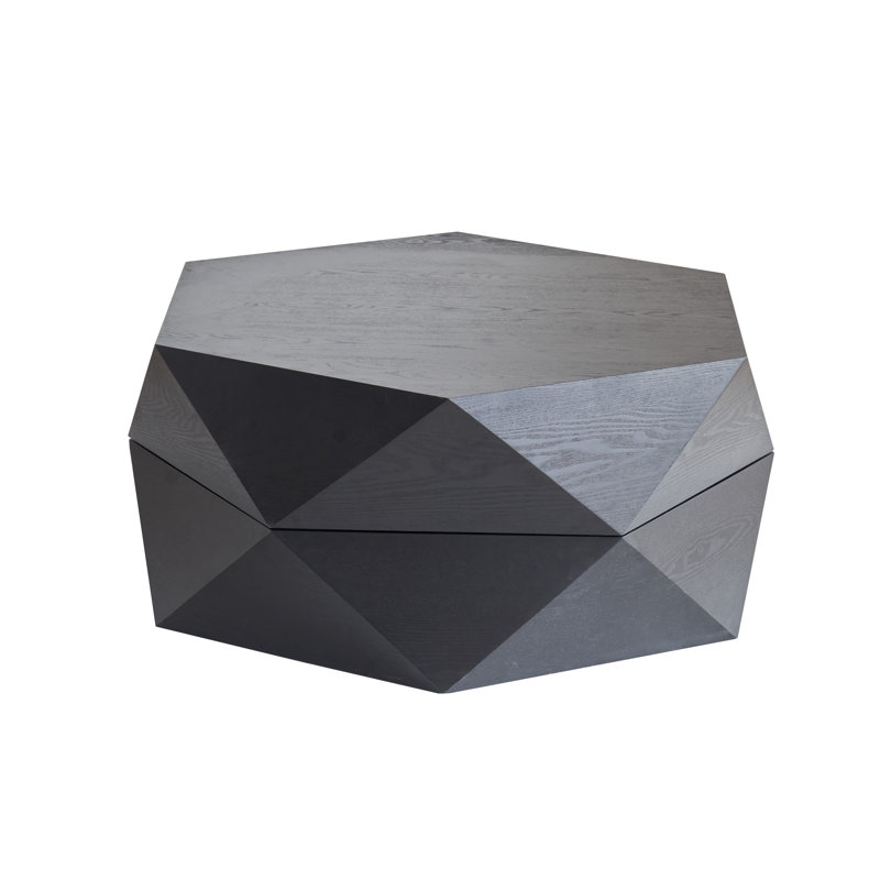 Table basse 36,61 po, Noir
