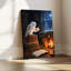 Art mural sur toile, lecture de livres sur toile-449479893