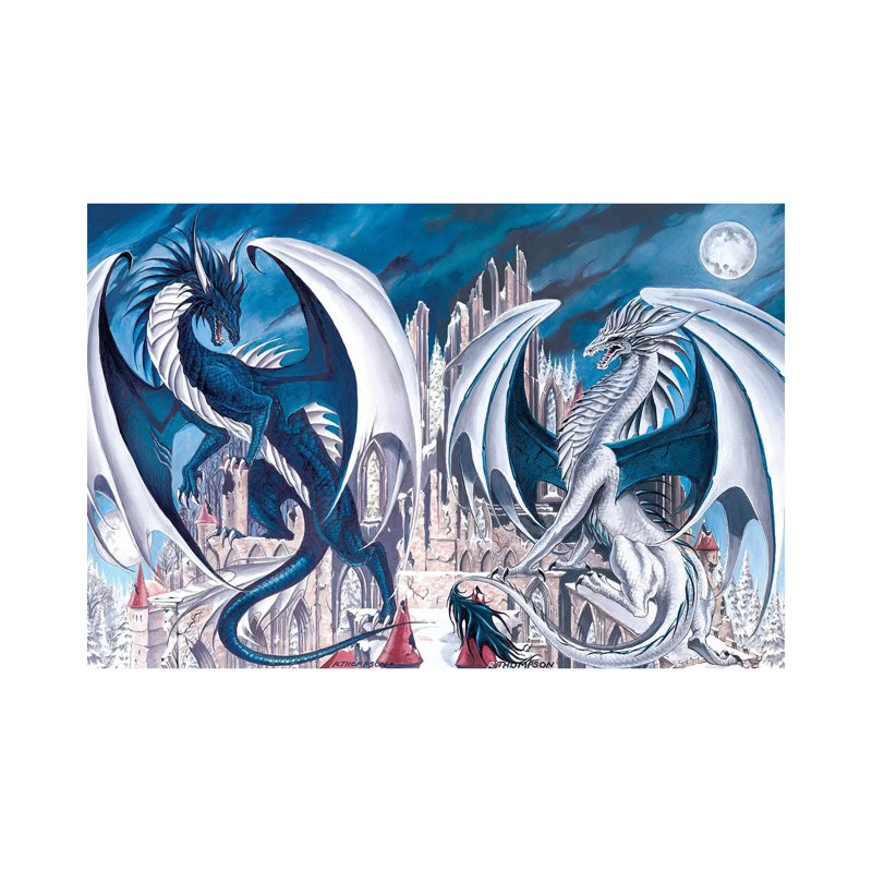 «Solstice and Equinox» par Ruth Thompson, reproduction d'art sur toile tendue, H 12 po x l 18 po x 1,5 po