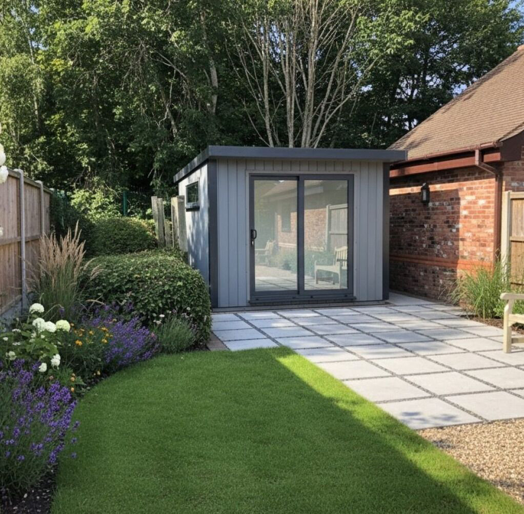 Knighton Composite Garden Room
