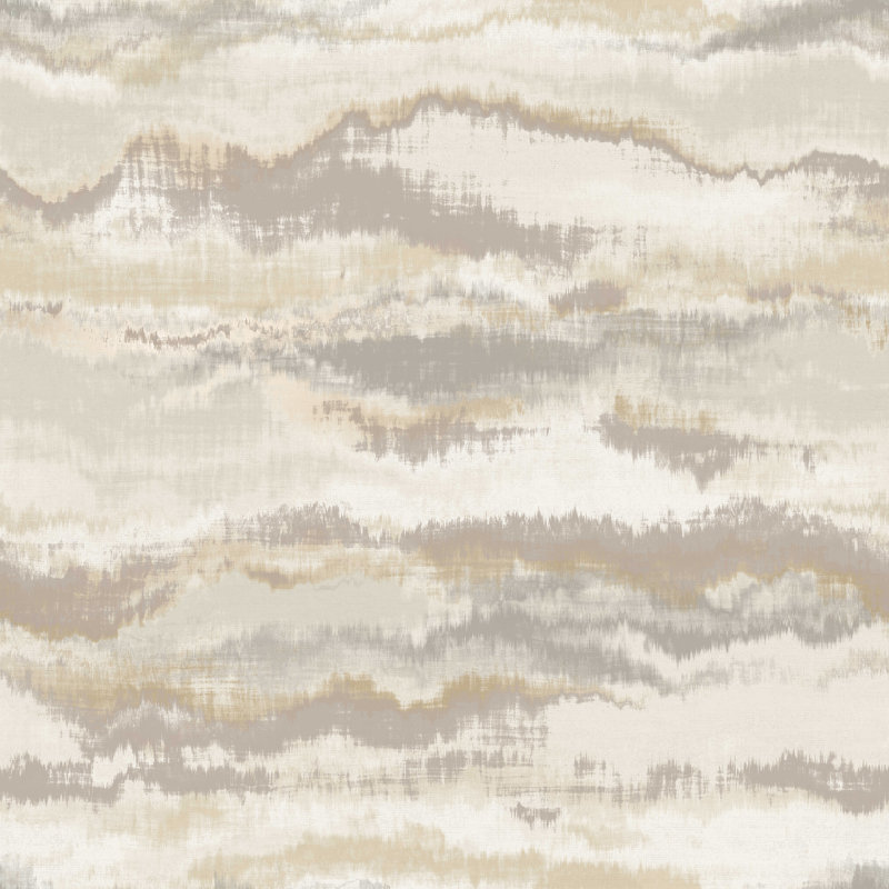 Horizon Abstract Luxury Wallpaper, Beige