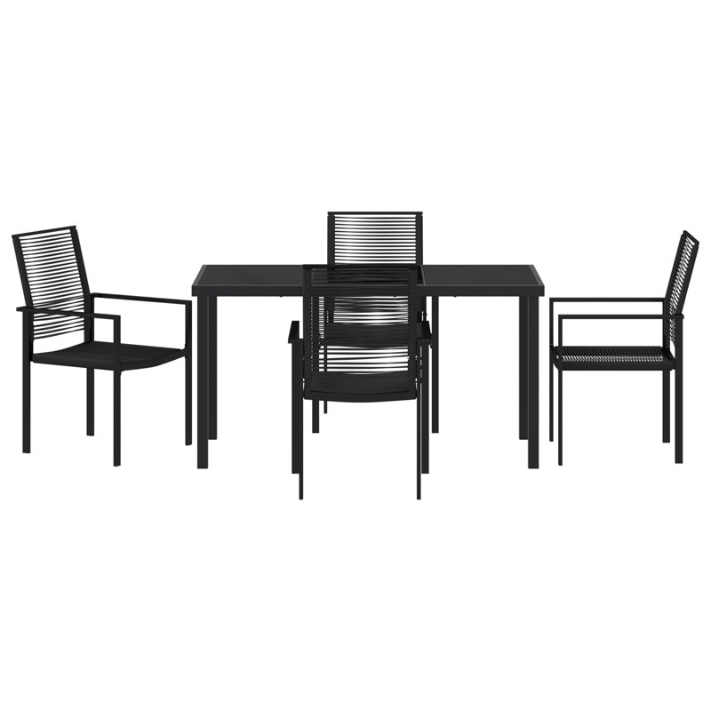 4 - Person Patio Dining Set Rectangular Table