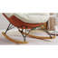 Fauteuil rembourré moderne Modern Luxury Rocchair-1006662892