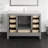 Eviva London 54"W x 18"D Bathroom Vanity with Undermount Porcelain Sink-101368363-101809738