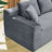 Modular Boneless Corduroy Sectional with Storage Console & USB No Assembly-1768815802