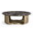 Stone Ridge Round Marble Cocktail Table Light