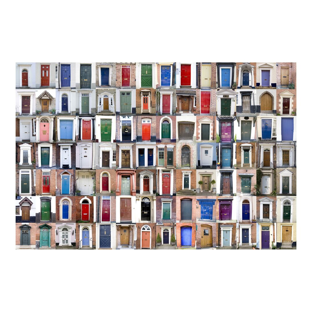 Strukturierte Fototapete Hundred Doors 2,25 m x 336 cm