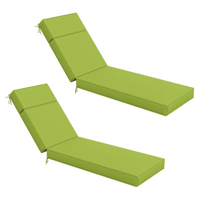 Wynee Outdoor 4'' Chaise Lounge Cushion