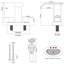 Robinet de salle de bain Centreset-89359865