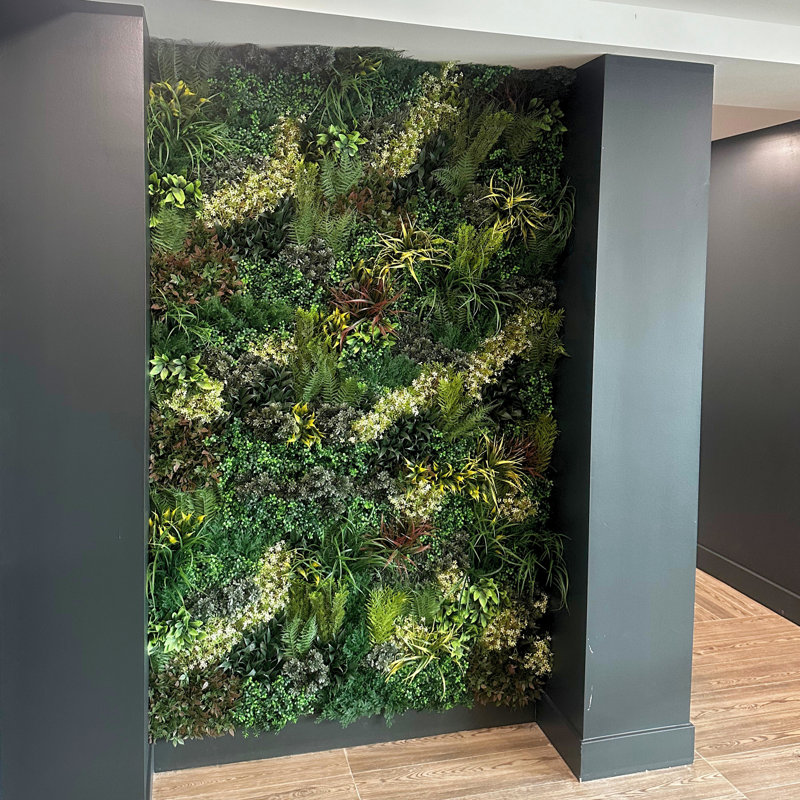 Faux Foliage Hedge