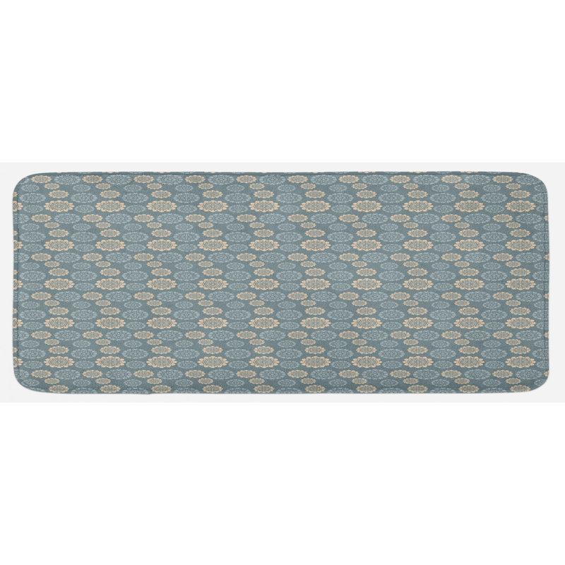 Tapis de cuisine poussiéreux