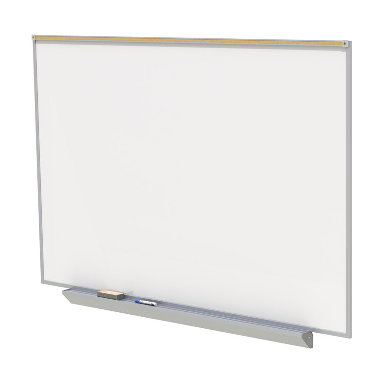 Tableau blanc magnétique mural Ghent, 53 po x 101 po