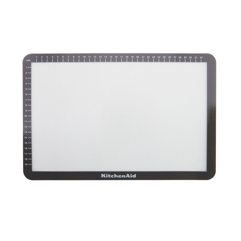KitchenAid® Silicone Baking Mat, 9x14-Inch, Gray