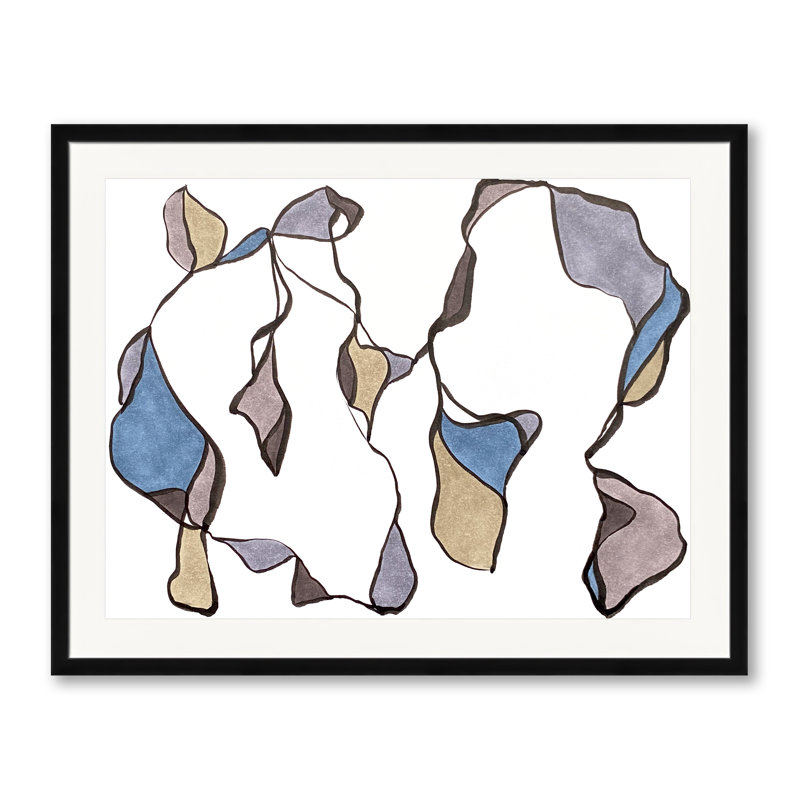 Musing Series 4.5 Print by Susan Arthur, Black Framed Paper, 24" H x 30" W