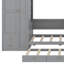  Lit superposé simple en bois avec lit gigogne, armoire, armoire, bureau et tiroirs Clervius-850556340