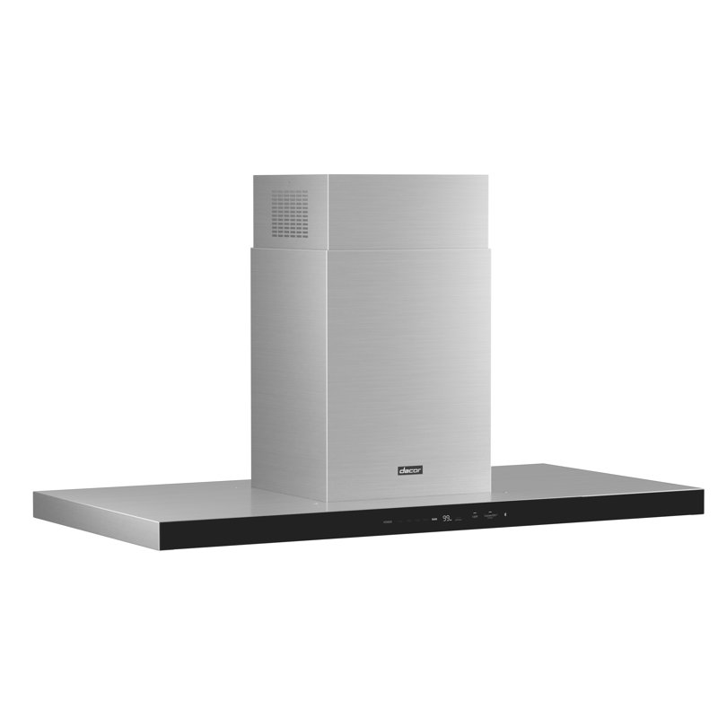 54" Island Hood, 1,200 CFM (780 CFM Capable), Silver Stainless