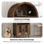 Armoire bar 71 po Farmhouse