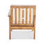 Ensemble de 3 canapés et table, crème