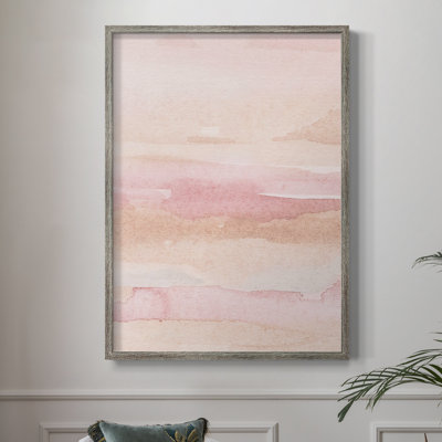 Rose Fade II Framed Print - Solid Wood