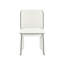  Chaise de salle à manger en velours gris-1845520991