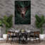 Shy Forest Fawn Surreal Abstract Deer Fern Forest Nature Wall Art Print by Ariz Rab - Wrapped Canvas Print-159977389