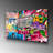 Stunning Tempered Glass Wall Art Painting, 27.6 x 39.4 inches | 100% Tempered Glass, Thickness: 0.16 inches | Elegant Home Decor for Living Room or Office, Durable & Easy to Clean, Perfect Gift Idea