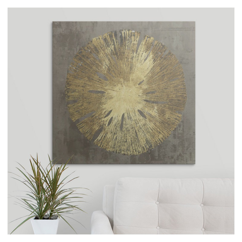 «Sand Dollar I», impression, H 35 po x l 35 po x P 1,5 po, Toile