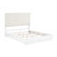 Ensemble de lit luxueux à finition perle blanche 5 pièces Luxueux