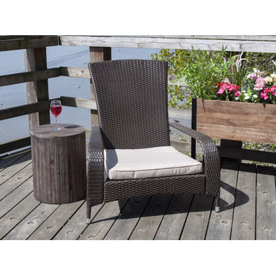 Fauteuil de patio avec coussin Muskoka