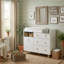 Commode à langer avec 4 tiroirs Stroman-640813350