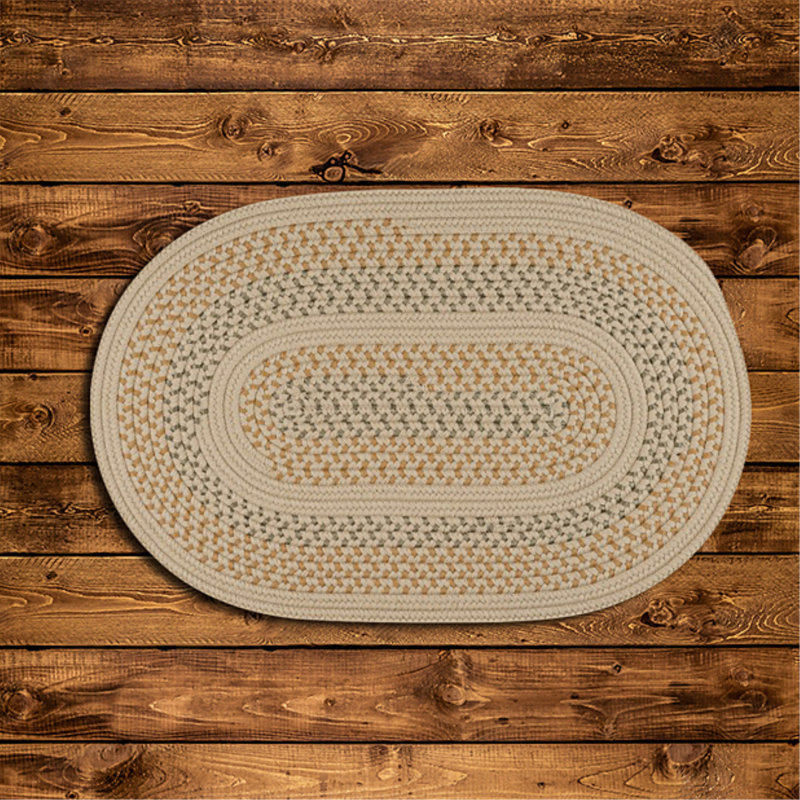 Tapis tressé en avoine Knudtson, Tapis de couloir 2 pi x 11 pi