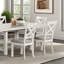 Rustic Farmhouse 2Pcs Chaises de salle à manger