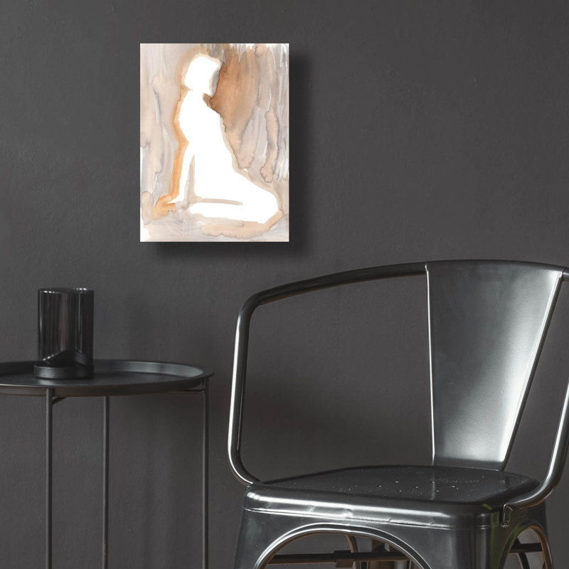Art mural en verre épique «Eva» par Cartissi, 12 po x 16 po