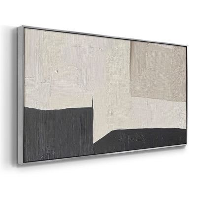 Abstract Series-DCXL- Framed Gallery Wrapped Canvas -Ready to Hang