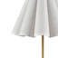 Lampe de table d'appoint à contrôle de prise et à intensité variable avec prise de courant dorée Voir ci-dessous