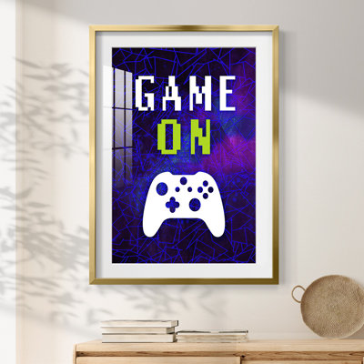 It's Game On II -Framed Print