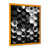 Impression dorée sur toile encadrée