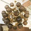 Lustre spoutnik clair en laiton Lampadina-88459562-88459563-88459564