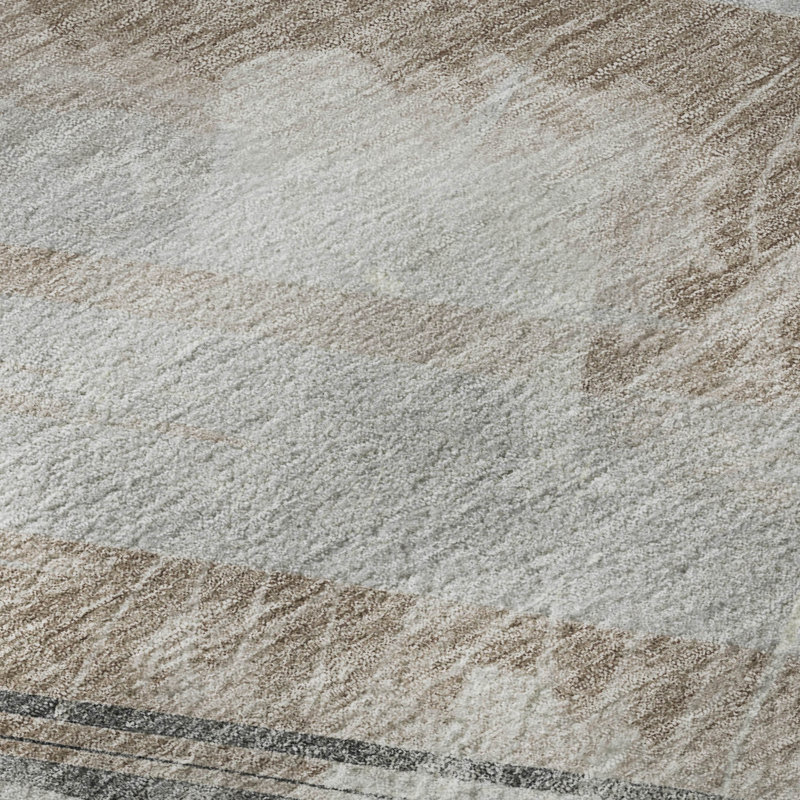 Tapis de qualité supérieure lavable à la machine Harjo AMF1535, Rectangle 2 pi 6 po x 3 pi 10 po