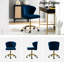 Blue Elephant Velvet Office Chair-731304324
