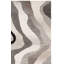 Tapis gris / ivoire en coton touffeté à la main Natajah-2127327701