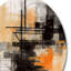 Dessin abstrait Shapes II sur impression métallique-88620521