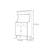 Modern multi-functional sideboard