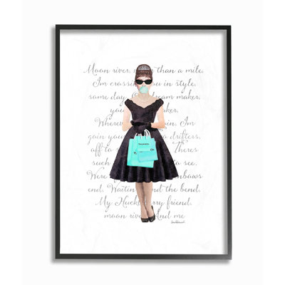 " Glam Shopping Hepburn Woman Bubble Gum Fashion "