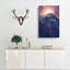 Glowing Mountain In Banff Canada - Wrapped Canvas-56643555